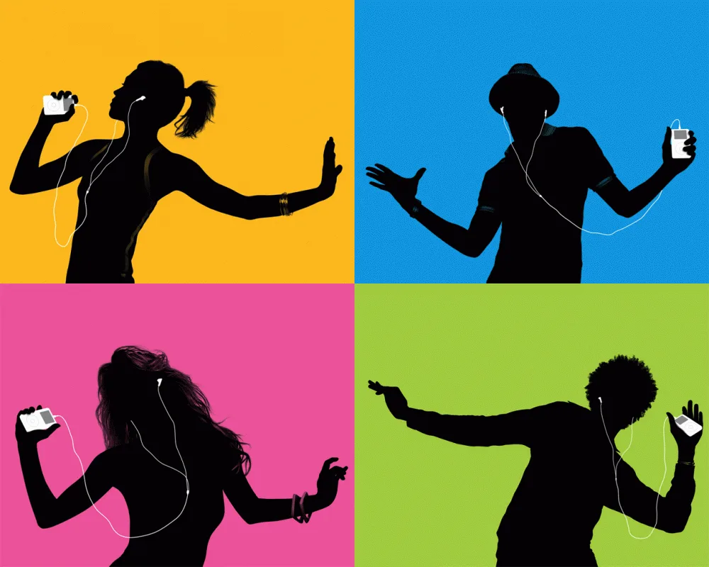Apple iPod Silhouette Ad Campaign
