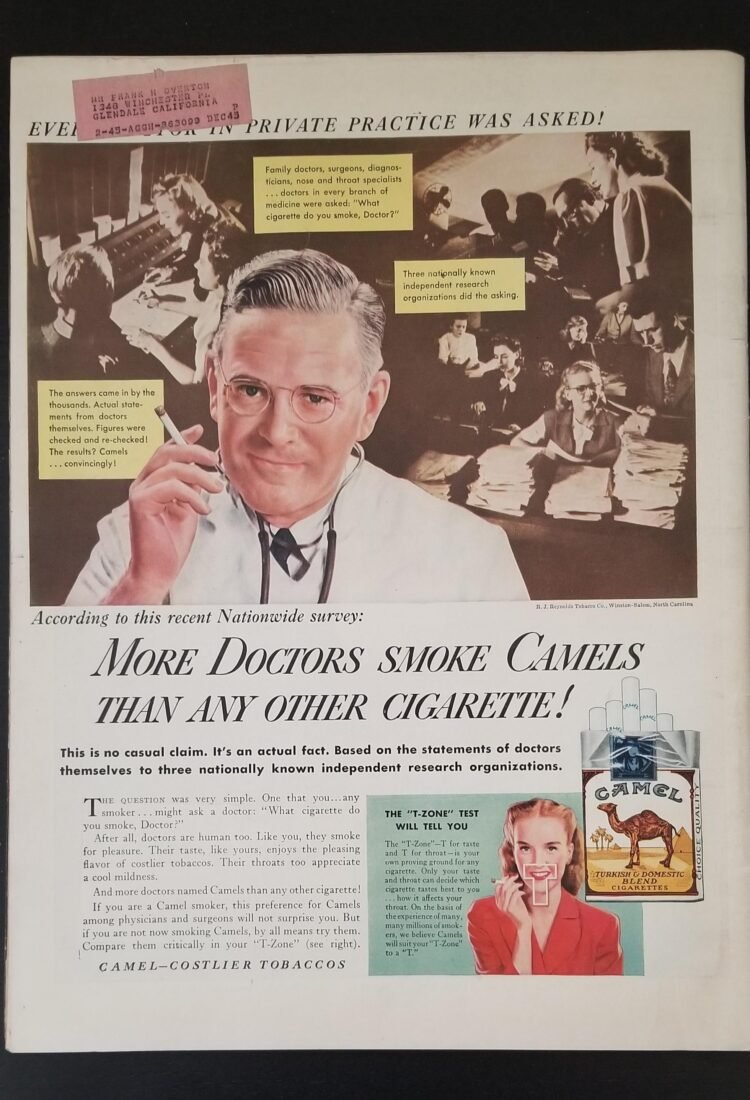 Case Study: The “More Doctors Smoke Camels” Campaign