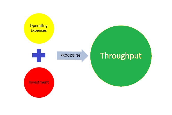 Concepts of Throughput Accounting and Theory of Constraints
